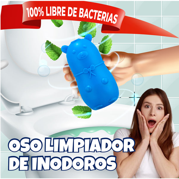 OSO LIMPIADOR DE INODOROS COMPRE 3 LLEVE 4